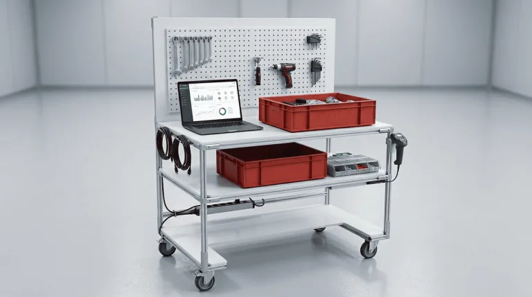 custom mobile workstation in Malaysia for optimizing manufacturing workflow and industrial efficiency